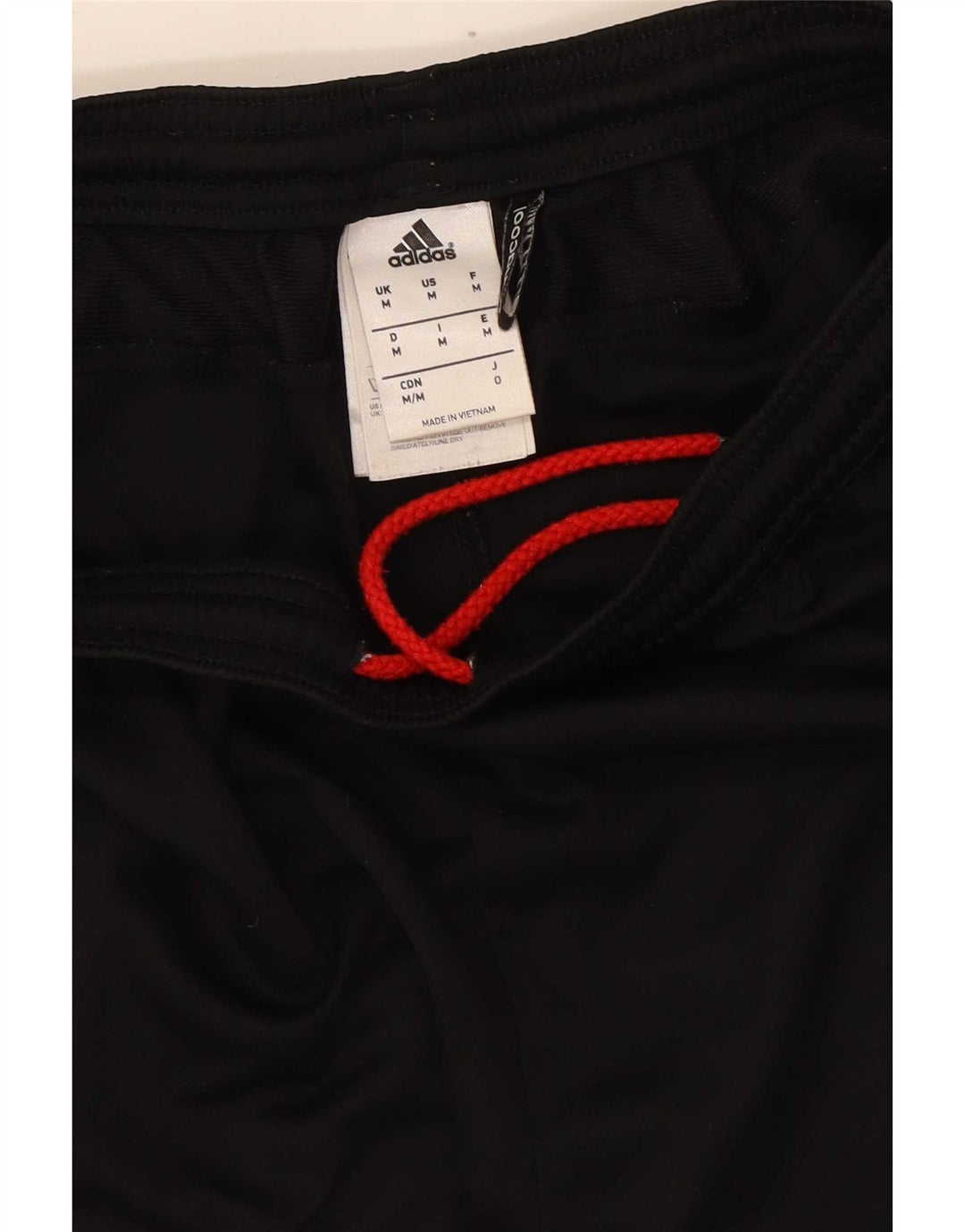 Ανδρικό σορτς Adidas Manchester United, μεσαίο μαύρο πολυεστέρα