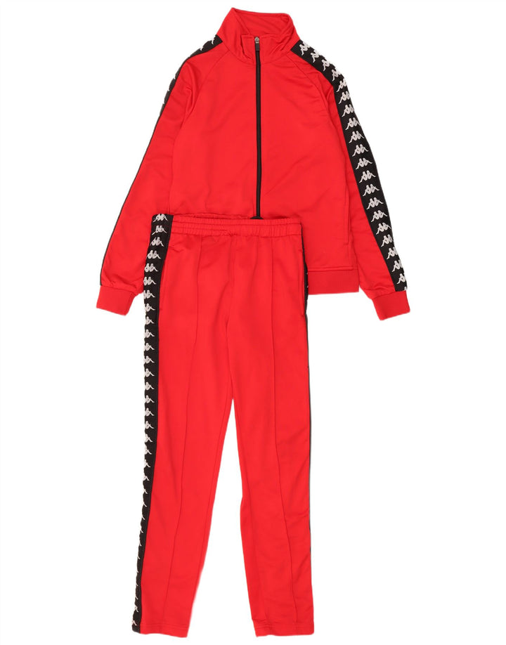 Γυναικεία γυναικεία φόρμα Kappa Graphic UK 10 Small Red Colourblock Polyester