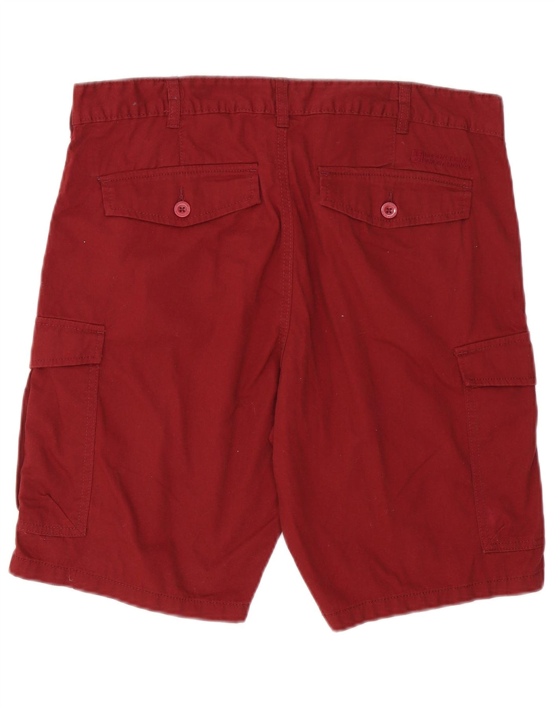 MOUNTAIN WAREHOUSE Ανδρικό σορτς Cargo W34 μεγάλο βαμβακερό μπορντό