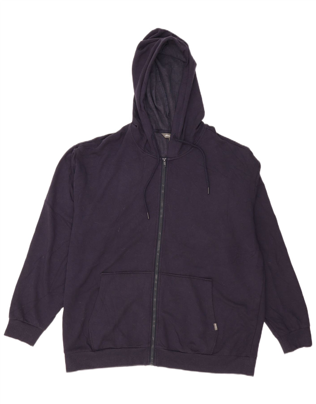 Ανδρικό πουλόβερ με κουκούλα με φερμουάρ Eddie Bauer XL Navy Blue Viscose