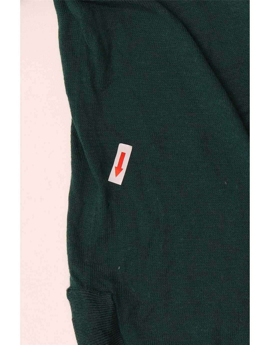 Γυναικείο πουλόβερ με λαιμόκοψη Fat Face UK 12 Medium Green Polyester