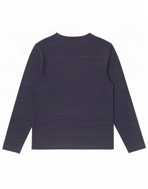 Tommy Hilfiger ανδρικό μπλουζάκι με μακρύ μανίκι XL, βαμβακερό μπλε ναυτικό