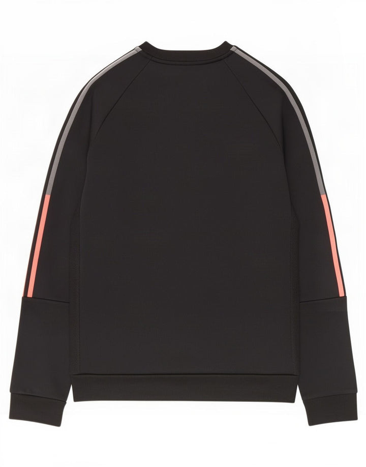 Ανδρικό γραφικό φούτερ Adidas Jumper Μεσαίο μαύρο πολυεστέρα