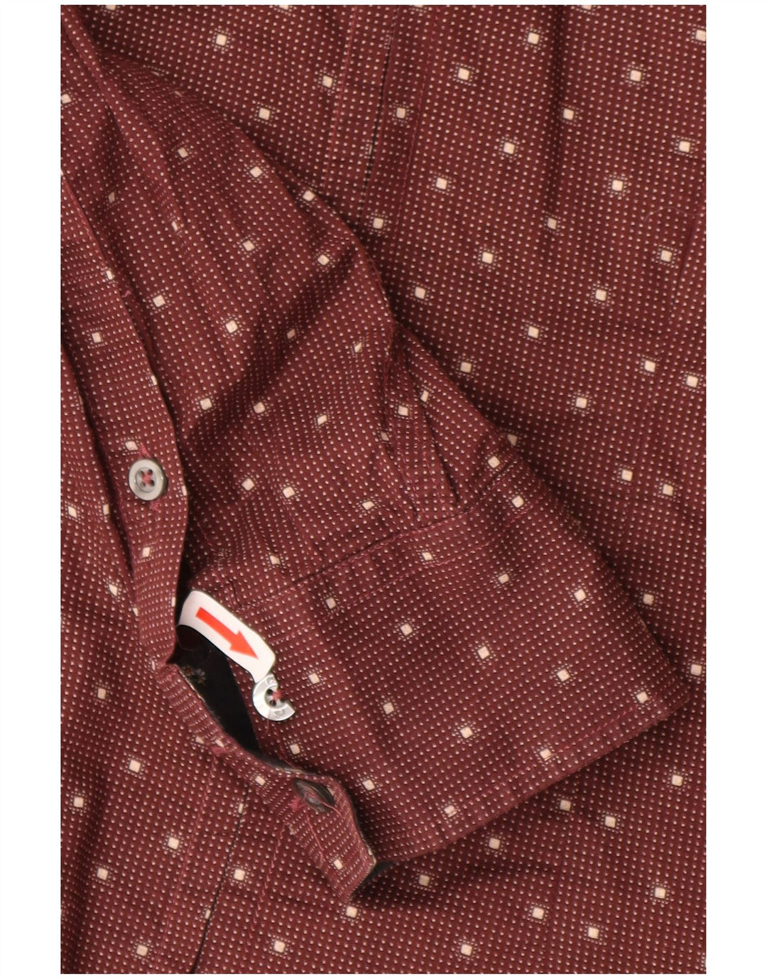 PAUL SMITH Ανδρικό πουκάμισο με μεσαία κόκκινα στίγματα