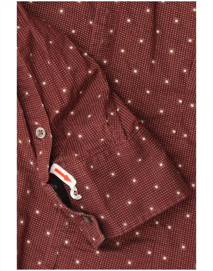 PAUL SMITH Ανδρικό πουκάμισο με μεσαία κόκκινα στίγματα