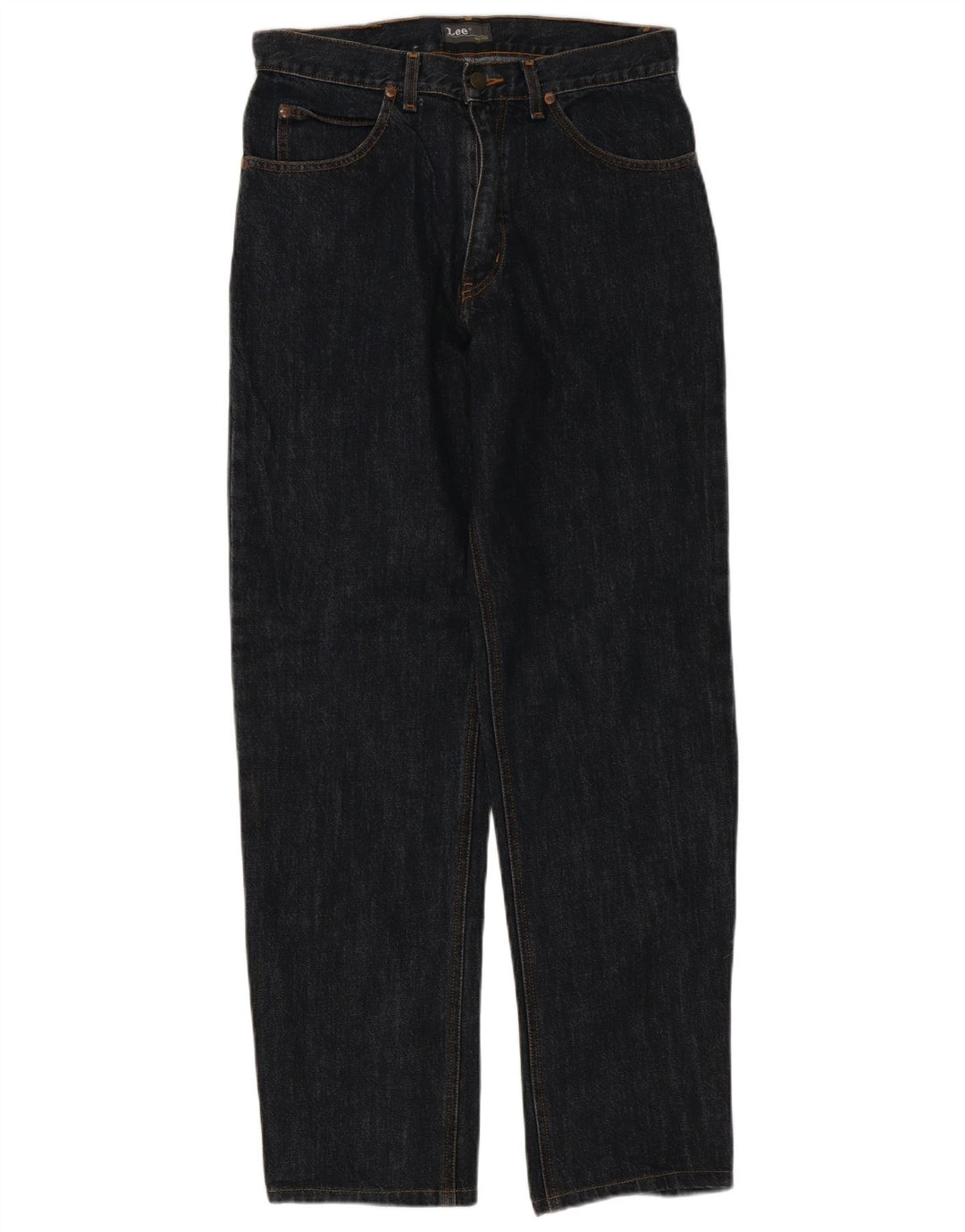 Lee Mens Straight Jeans W31 L32 Γκρι βαμβακερό