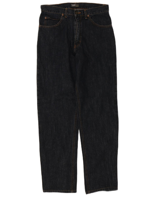 Lee Mens Straight Jeans W31 L32 Γκρι βαμβακερό
