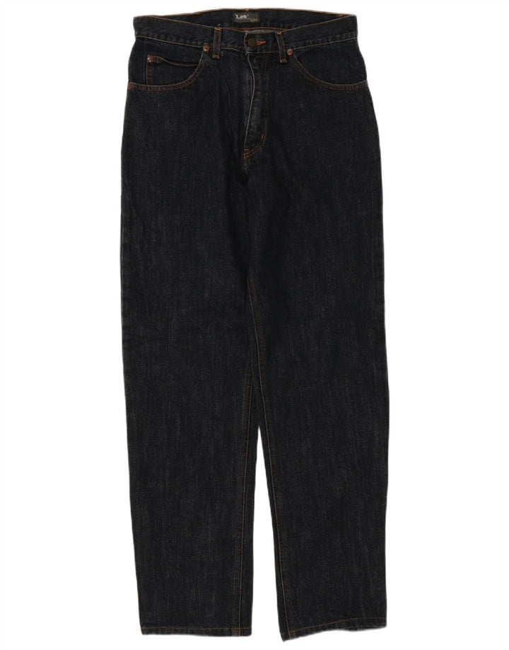 Lee Mens Straight Jeans W31 L32 Γκρι βαμβακερό