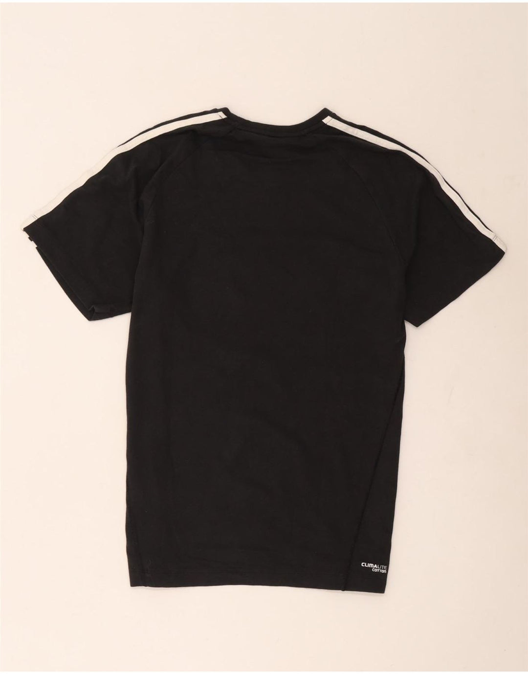 Ανδρικό T-Shirt Climalite Adidas Top Μεσαίο μαύρο βαμβακερό