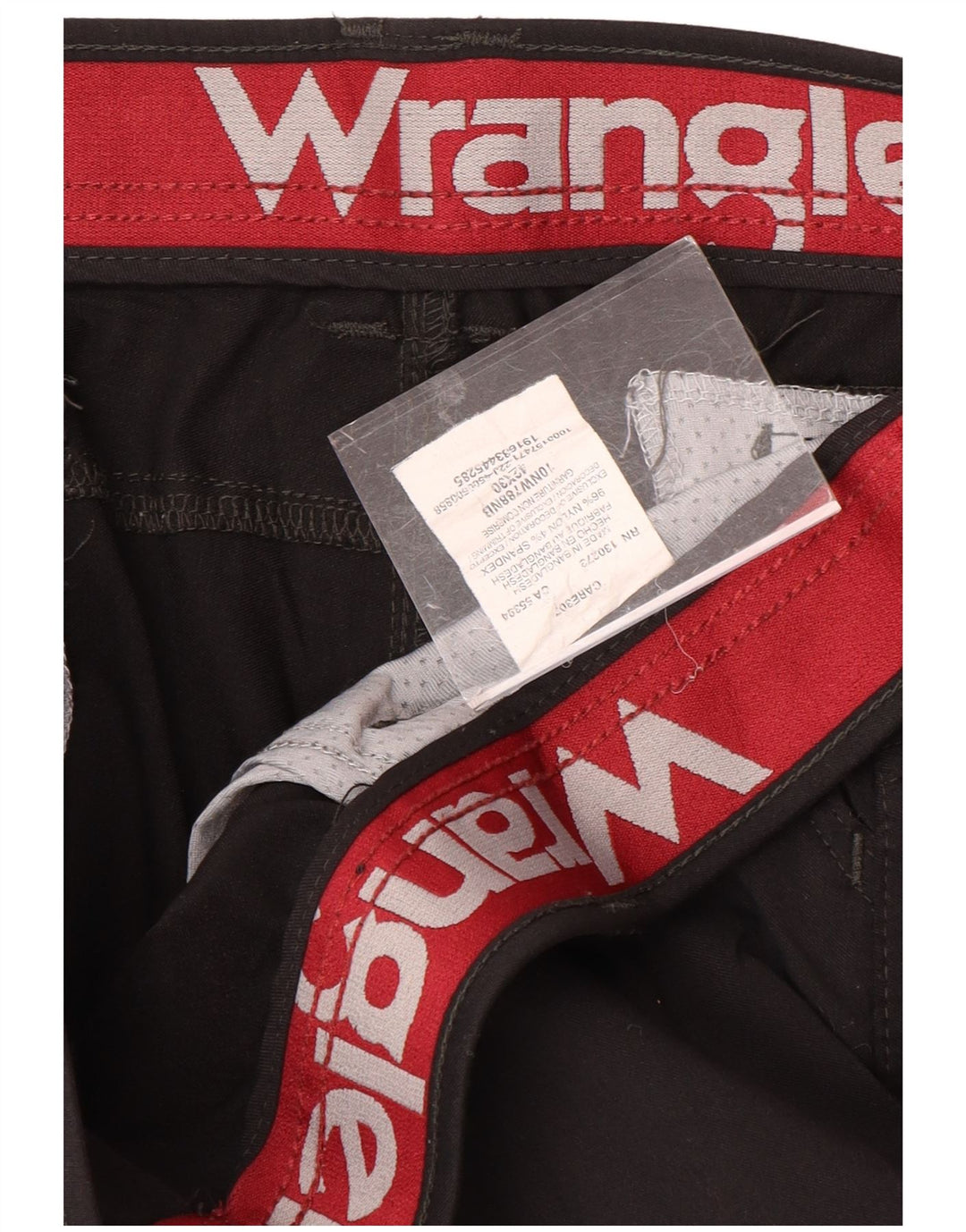WRANGLER Γυναικείο ίσιο παντελόνι Cargo W42 L30 μαύρο νάιλον