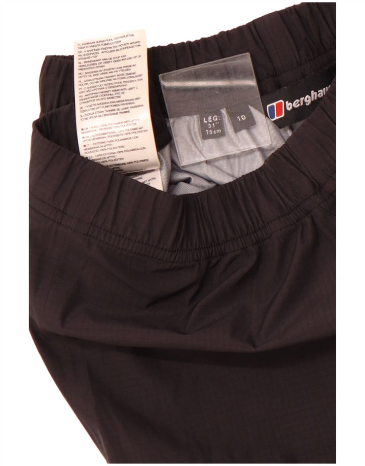Γυναικεία αθλητική φόρμα BERGHAUS Παντελόνι UK 10 Small Black Polyamide
