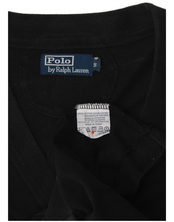 Ανδρικό πουλόβερ ζακέτα POLO RALPH LAUREN Μικρό μαύρο βαμβακερό