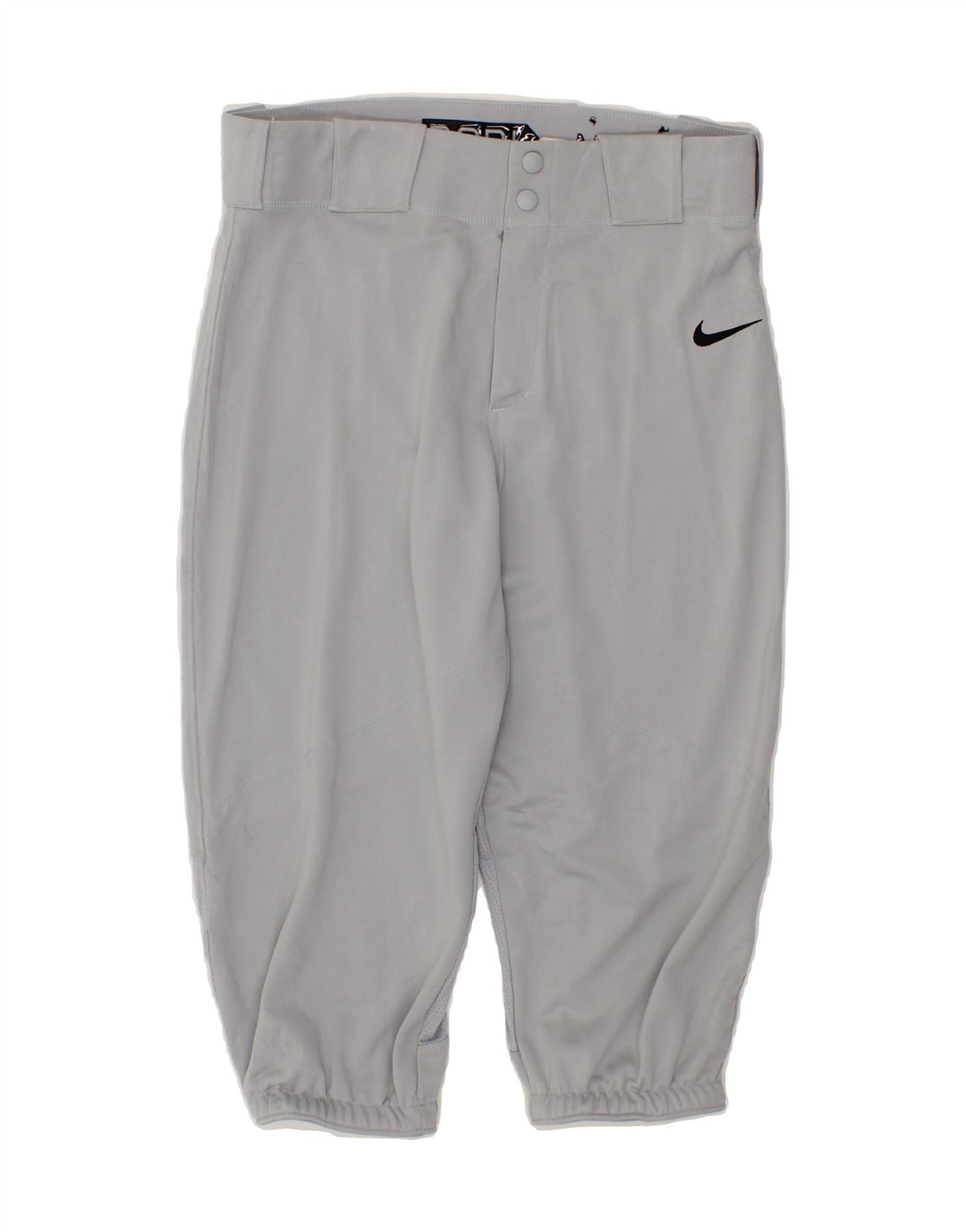 NIKE Womens Capri Tracksuit Trousers Joggers UK 14 Medium Grey Polyester Vintage Nike and Second-Hand Nike from Messina Hembry 