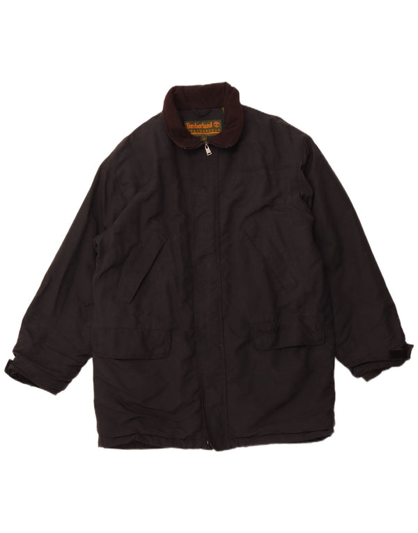 Ανδρικό μπουφάν TIMBERLAND Loose Fit Windbreaker UK 36 Small Black Nylon