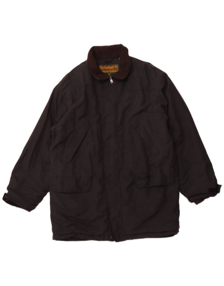 Ανδρικό μπουφάν TIMBERLAND Loose Fit Windbreaker UK 36 Small Black Nylon