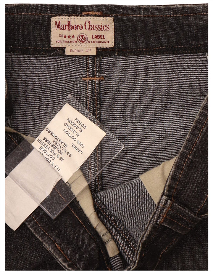 MARLBORO CLASSICS Γυναικεία Maxi Ψηλόμεση Τζιν φούστα EU 42 XL W28 Γκρι