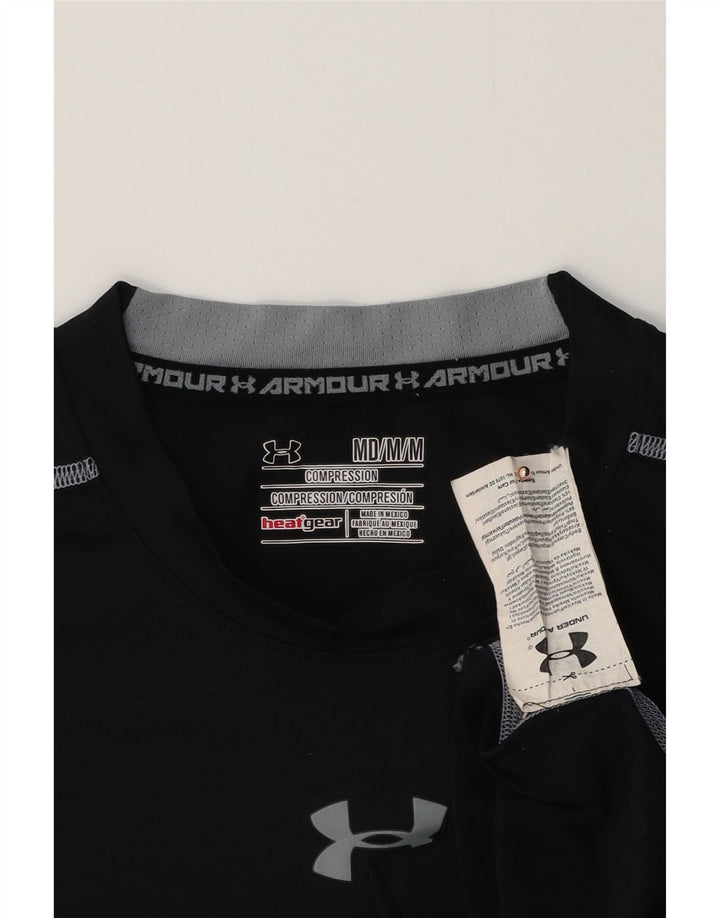 Γραφικό γιλέκο UNDER Armour Ανδρικό Heat Gear Top Medium Black Polyester