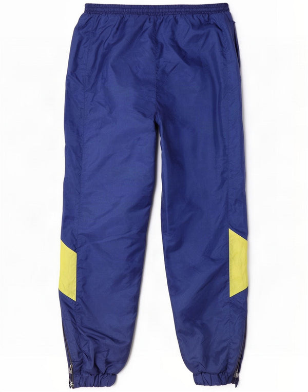 Vintage ανδρική φόρμα παντελόνι Joggers XL Blue Colorblock Polyamide