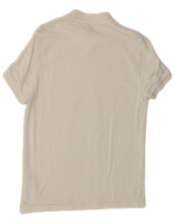 Zara Ανδρικό T-Shirt Top Small White Lyocell