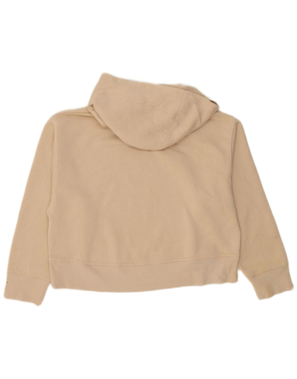 Zara Γυναικείο Hoodie Jumper UK 16 Large Beige