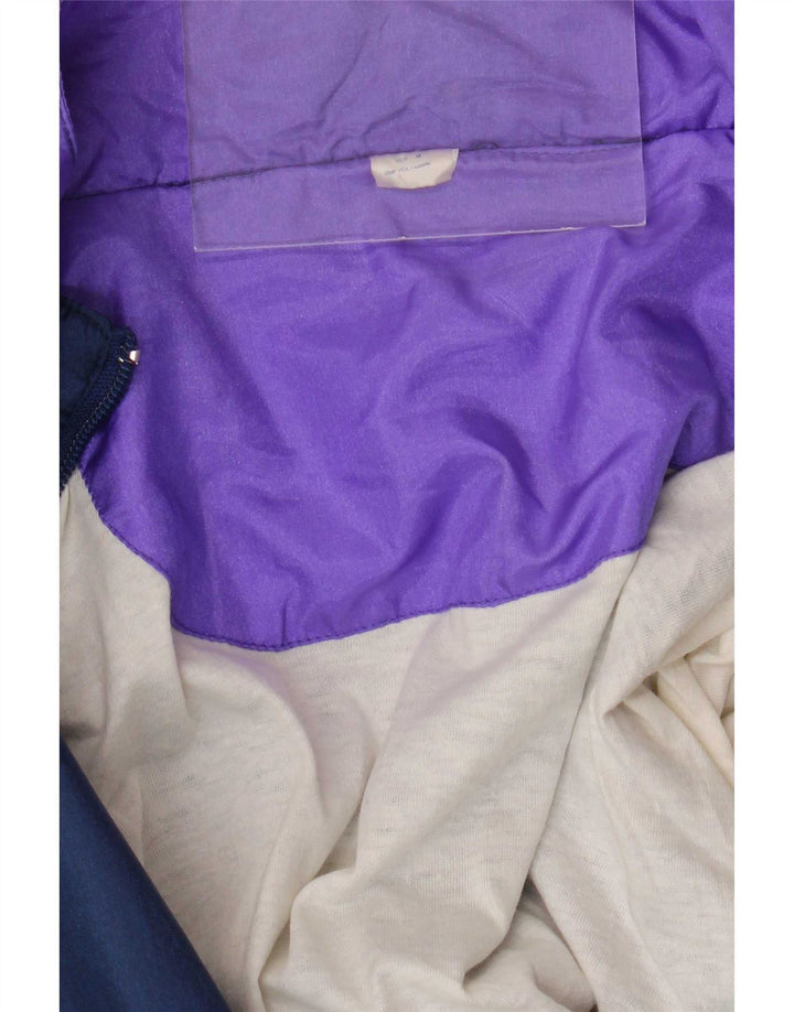 Vintage ανδρική ολόσωμη φόρμα Medium Navy Blue Colourblock Polyamide