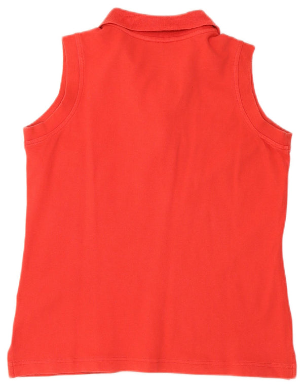 Champion γυναικείο αμάνικο μπλουζάκι πόλο UK 12 Medium Red