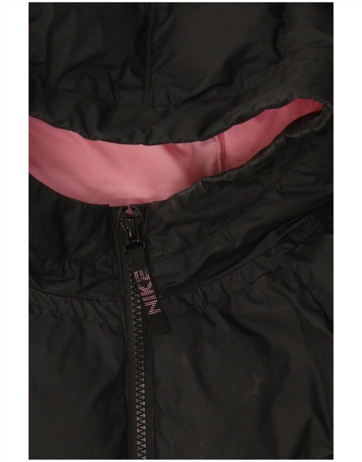 Nike Girls Hooded Jacket 13-14 Years XL Μαύρο Πολυεστέρας
