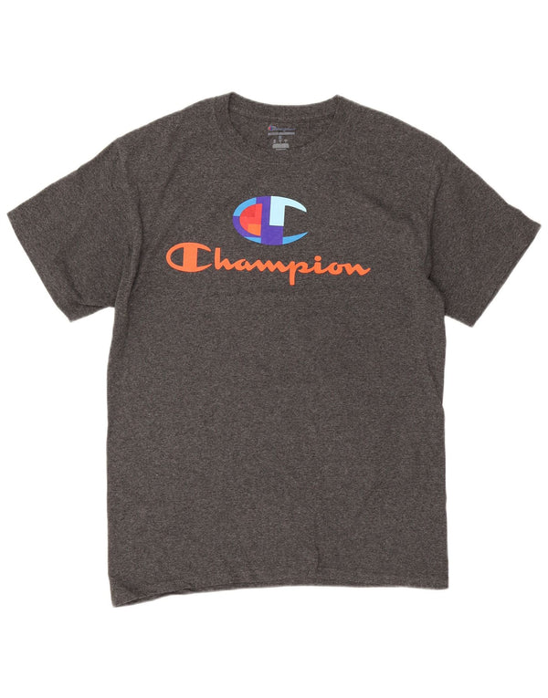 Ανδρικό T-Shirt Champion Graphic Top Medium Grey