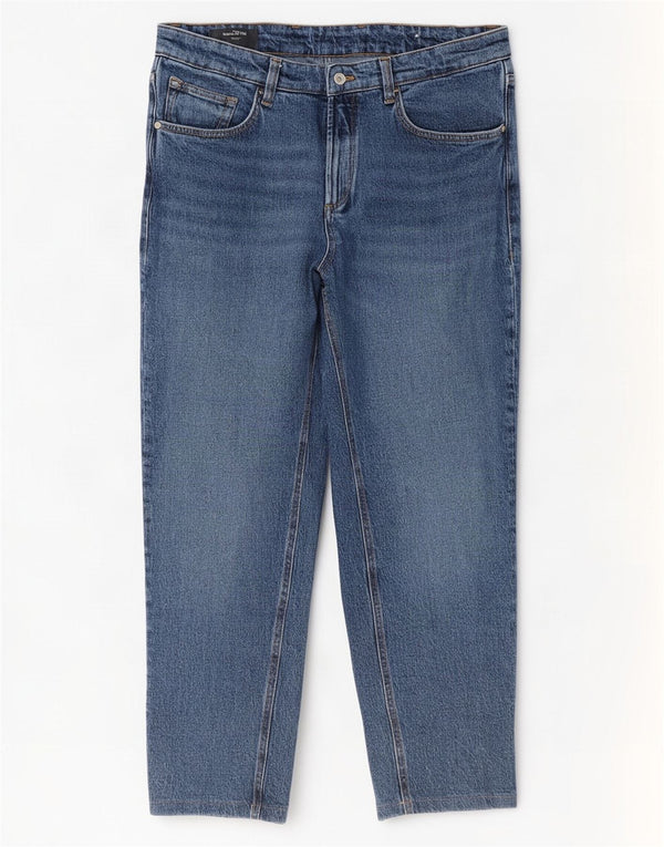 Massimo Dutti Ανδρικό τζιν κωνικό EU 44 Large W34 L29 Μπλε βαμβακερό