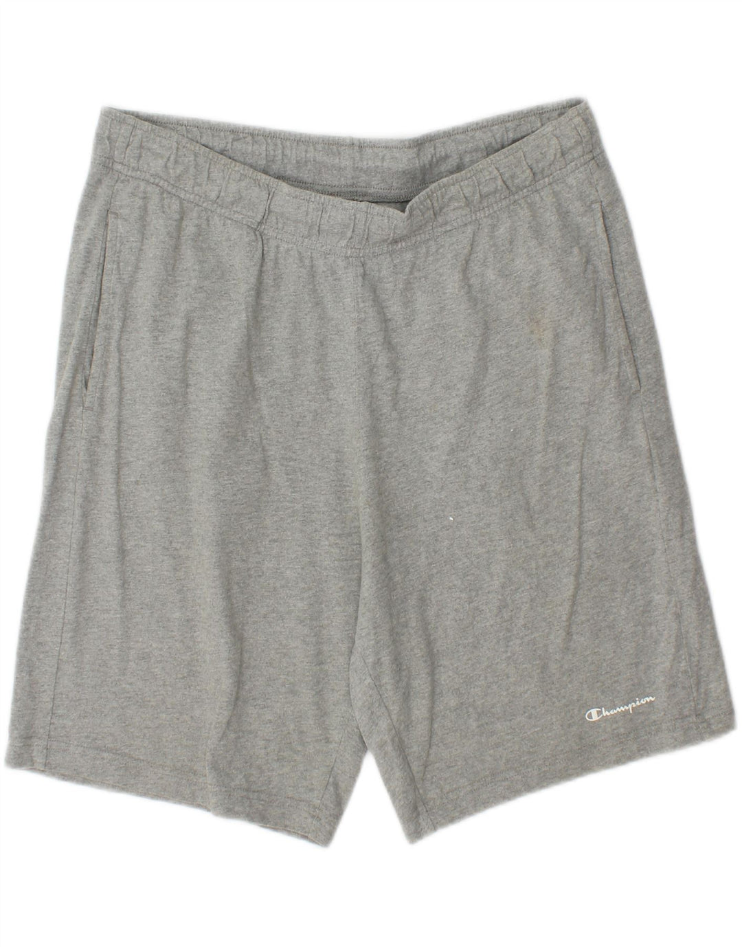 CHAMPION Mens Sport Shorts XL  Grey Cotton Vintage Champion and Second-Hand Champion from Messina Hembry 