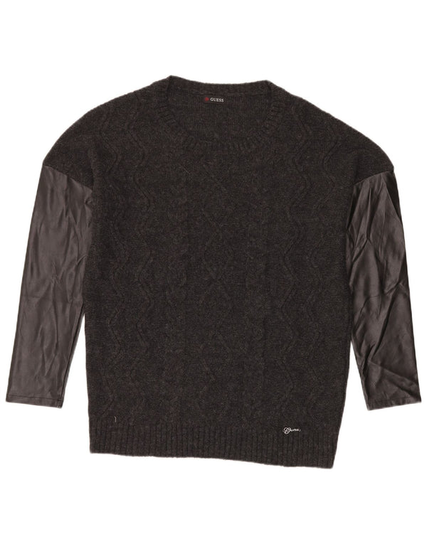 Guess Γυναικείο πουλόβερ με λαιμόκαυστο UK 20 2XL Γκρι