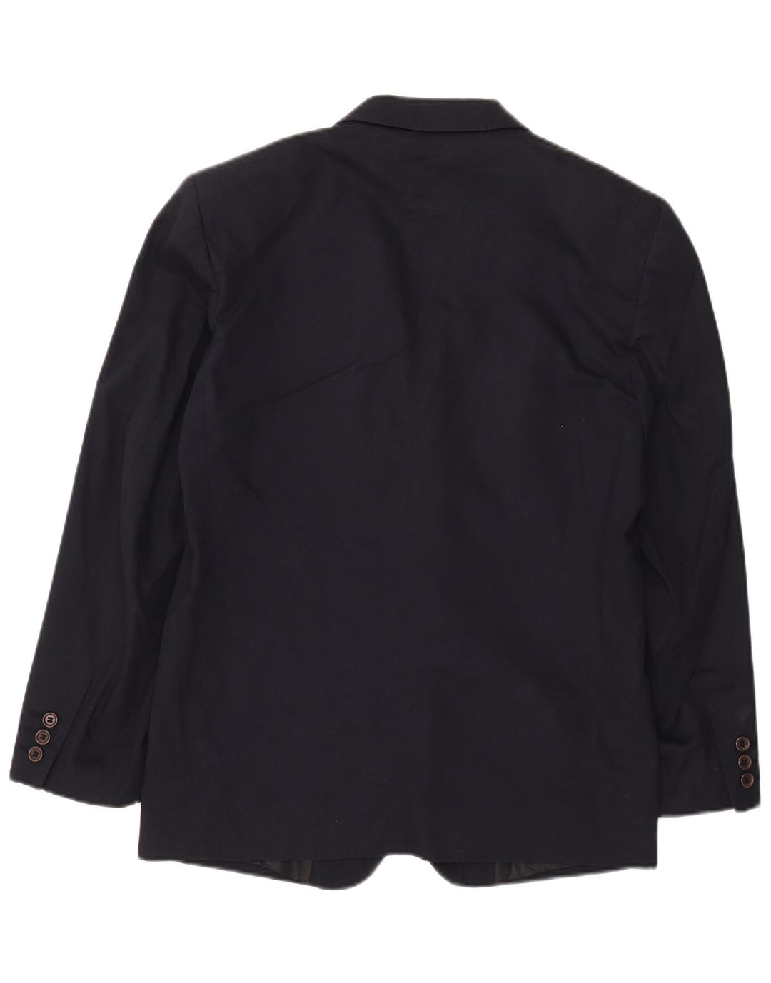 Stefanel Ανδρικό σακάκι με 2 κουμπιά UK 38 Medium Navy Blue Cotton