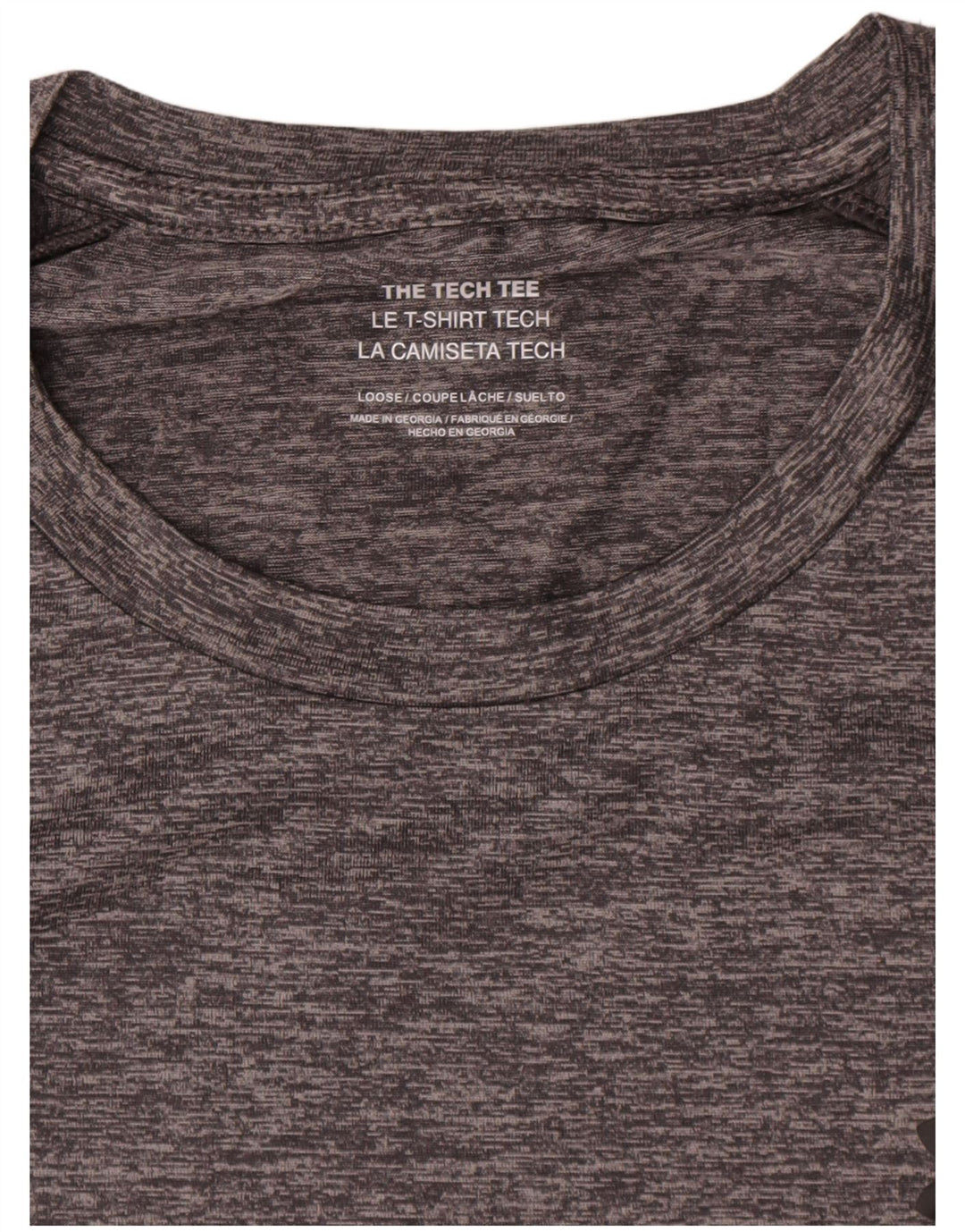 Under Armour Ανδρικό T-Shirt Top 2XL Grey Flecked Polyester