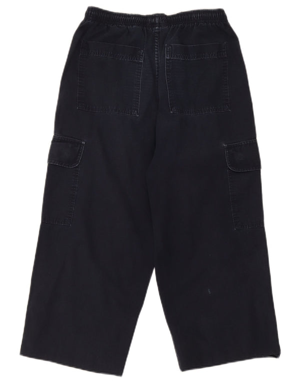 Timberland Girls Cargo Παντελόνι 13-14 ετών W32 L19 Navy Blue Check