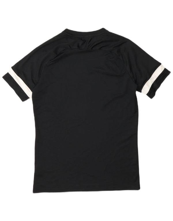 Ανδρικό T-Shirt Nike Dri Fit Τοπ μεσαίου μαύρου χρώματος πολυεστέρας