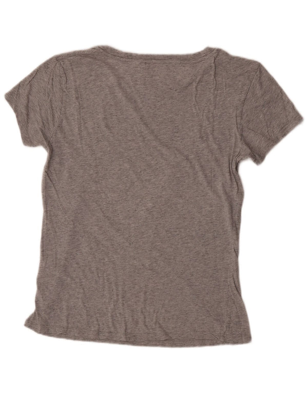 Γυναικείο γραφικό μπλουζάκι Levi's Top UK 10 Small Grey Flecked Cotton