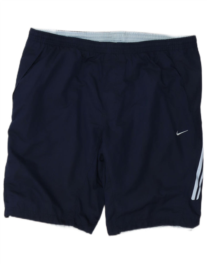 Ανδρικό αθλητικό σορτς NIKE μεγάλο μπλε ναυτικό πολυεστέρα