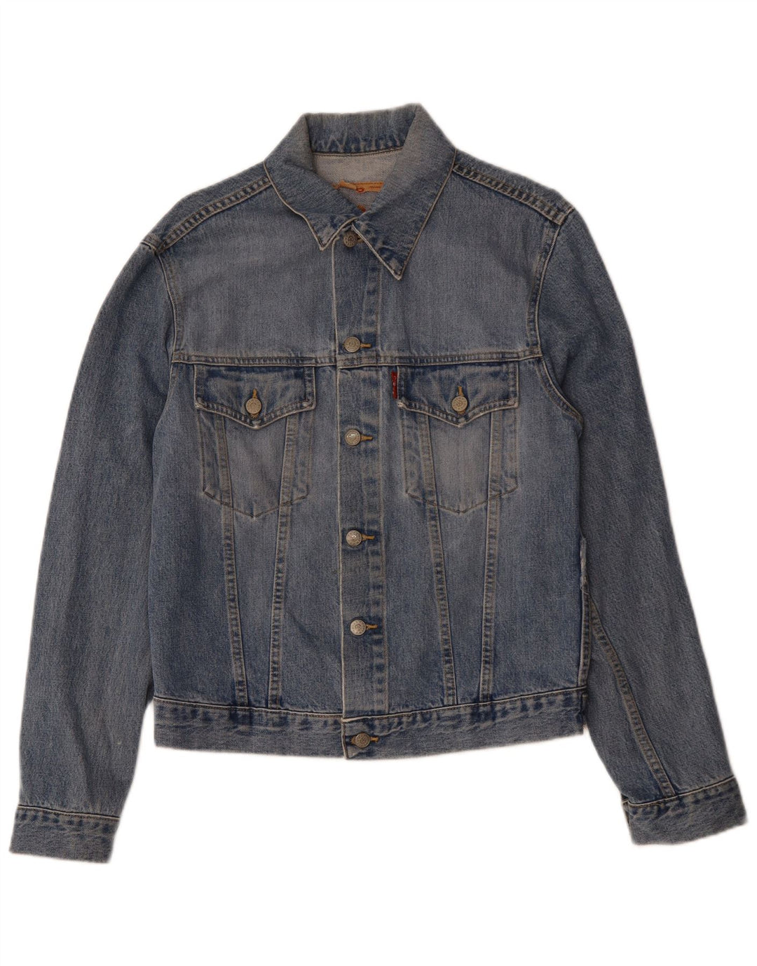 Ανδρικό τζιν μπουφάν LEVI'S UK 38 Medium Blue Cotton