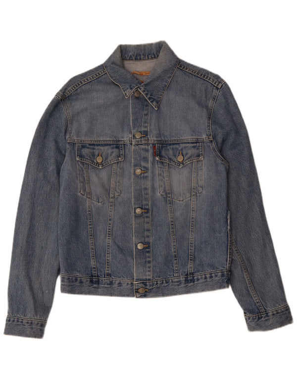 Ανδρικό τζιν μπουφάν LEVI'S UK 38 Medium Blue Cotton