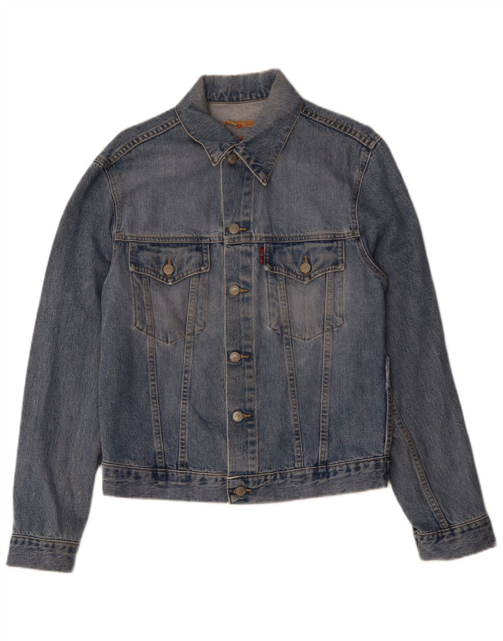 Ανδρικό τζιν μπουφάν LEVI'S UK 38 Medium Blue Cotton