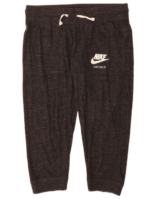 Γυναικεία φόρμα Nike Capri Παντελόνια Joggers UK 14 Medium Grey Flecked
