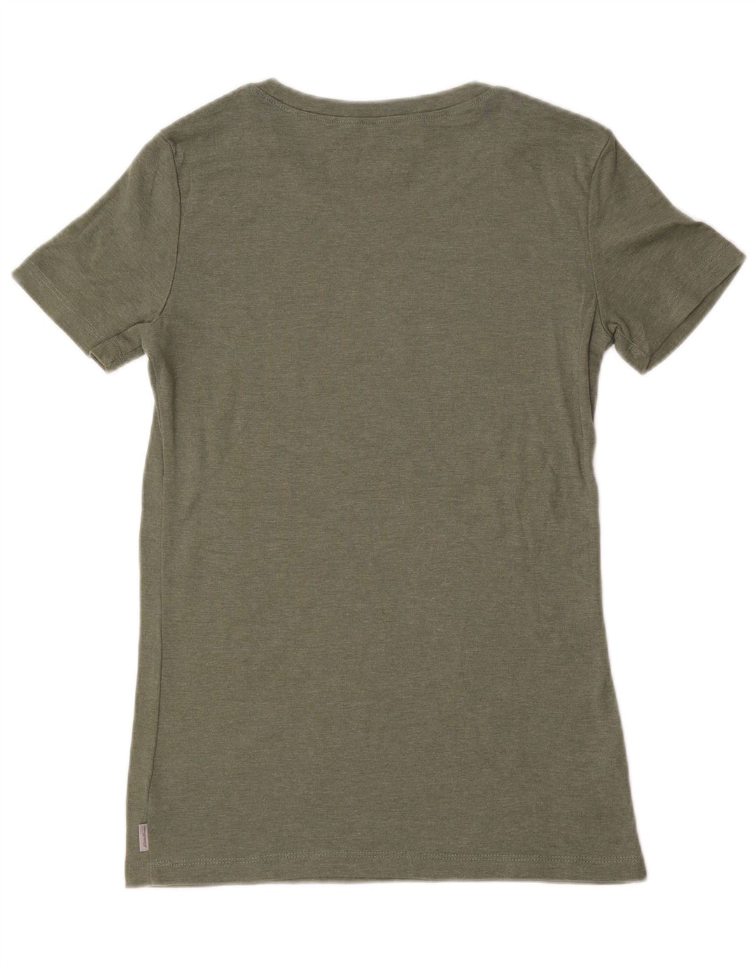 EDDIE BAUER Γυναικείο T-Shirt Top 10 Μικρό Χακί Βαμβάκι