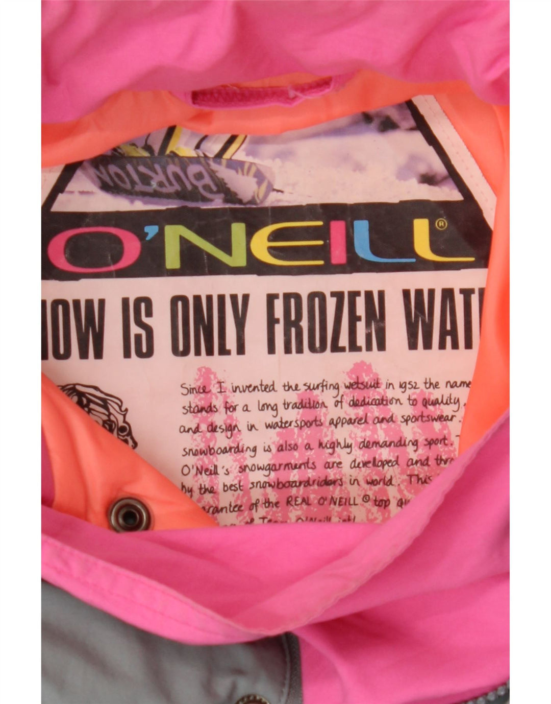 O'Neill Ανδρικό μπουφάν Anorak Ski Graphic UK 44 2XL πολύχρωμο μπλοκ