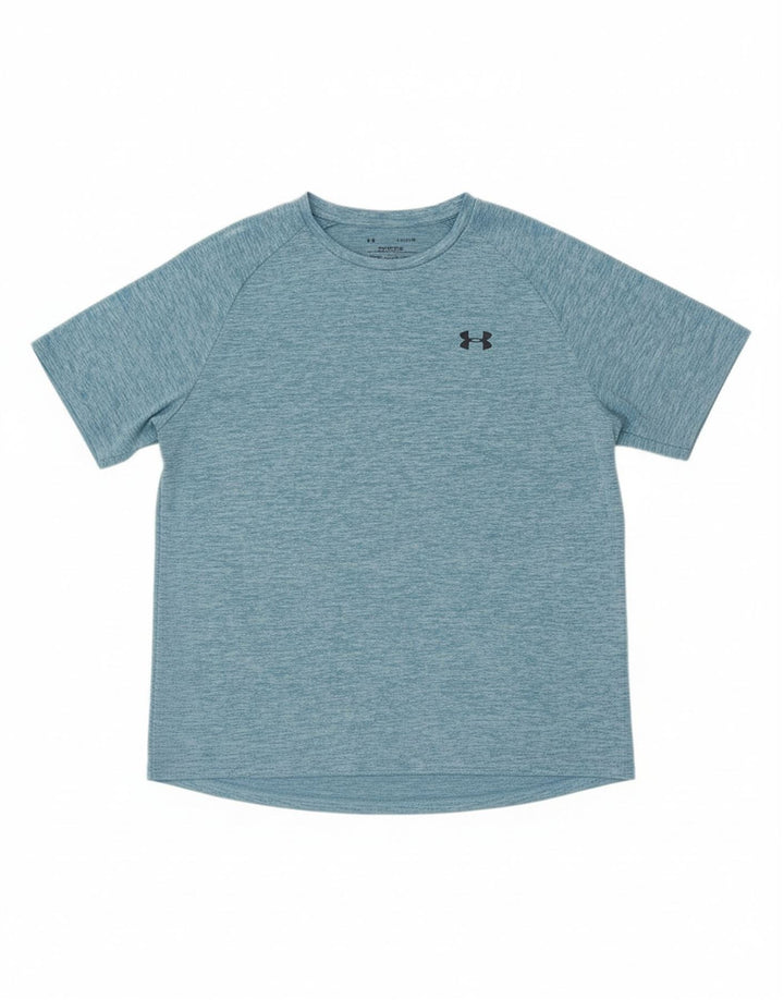 UNDER ARMOUR Mens T-Shirt Top XL Blue Flecked