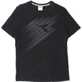 Ανδρικό γραφικό T-Shirt Diadora Top Μεσαίο μαύρο βαμβακερό