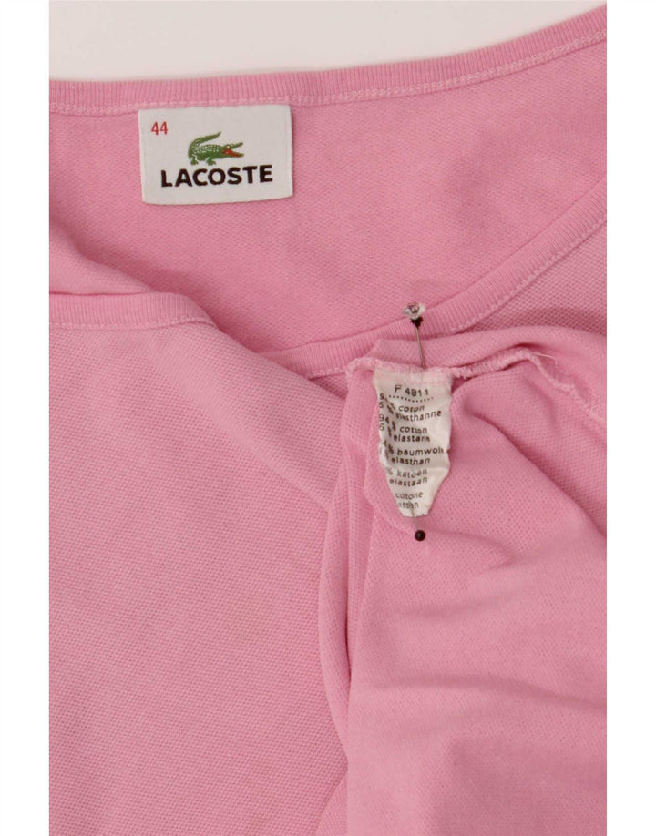 Γυναικείο Γιλέκο Lacoste Top Size 44 Μεγάλο Ροζ Βαμβακερό