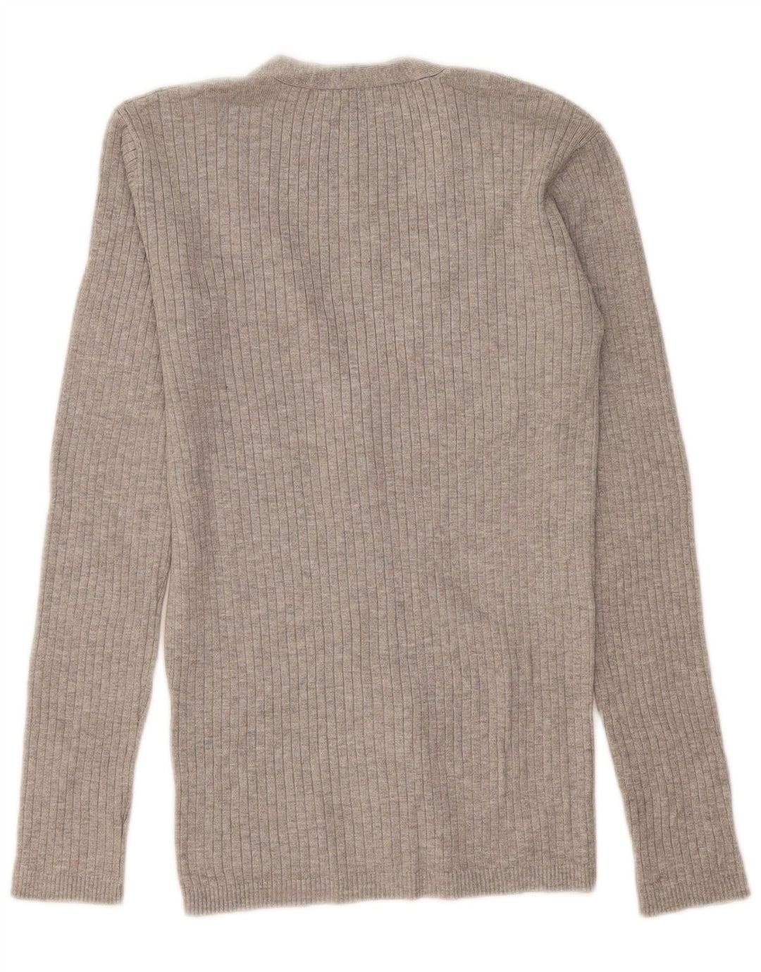 Zara Γυναικεία Ζακέτα UK 14 Large Grey