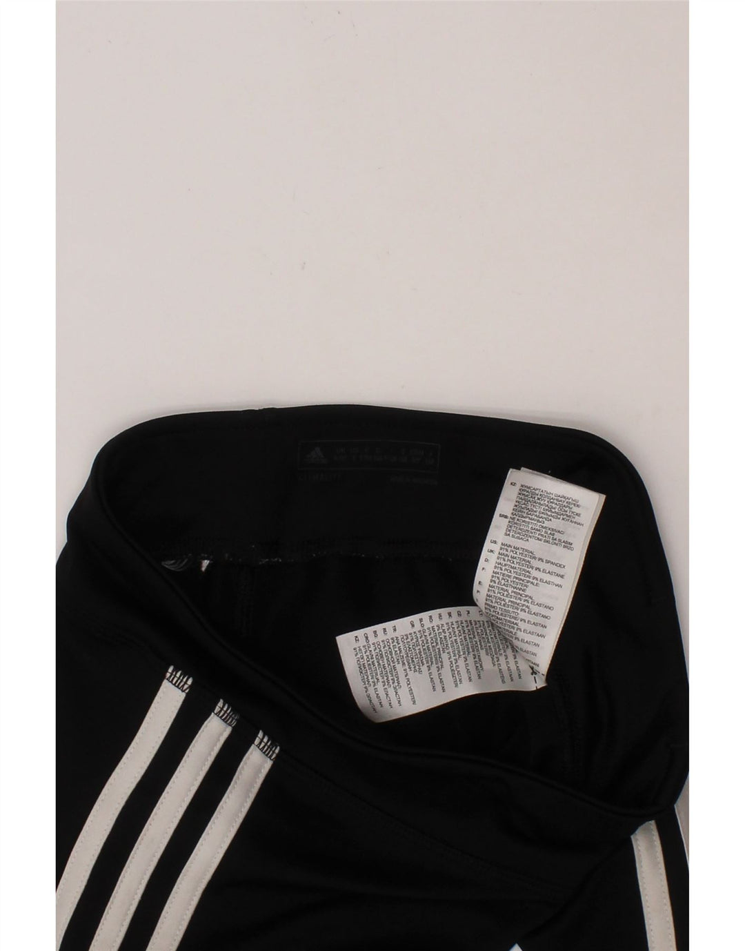 ADIDAS Girls Leggings 9-10 Years  Black Polyester Vintage Adidas and Second-Hand Adidas from Messina Hembry 