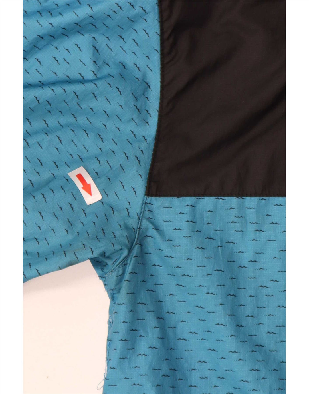 Ανδρικό μπουφάν βροχής με κουκούλα North Face Μικρό Μπλε Πολυεστέρας