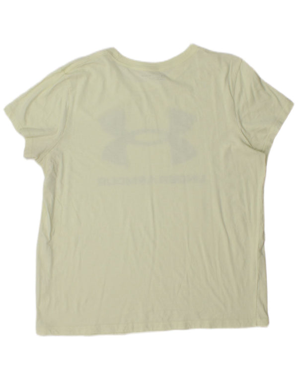 Under Armour Γυναικείο γραφικό T-Shirt Top UK 18 XL Green